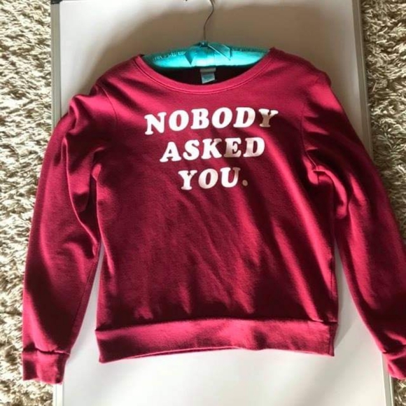 Freeze maroon & white graphic sweatshirt medium - Picture 4 of 9